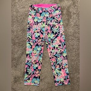 VGUC Lilly Pulitzer UPF 50+ Luxletic 21" Weekender High Rise Crop Legging